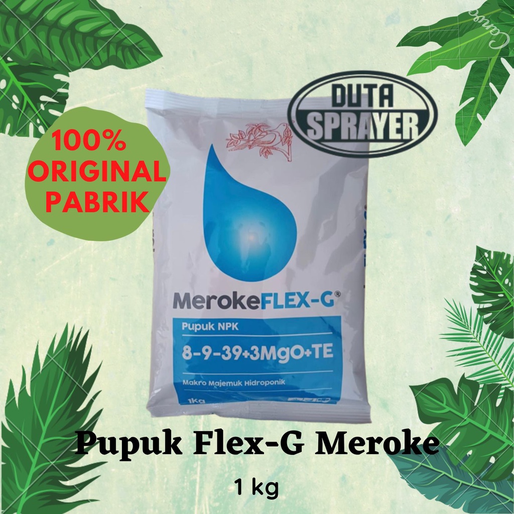 MEROKE Pupuk Flex G 1kg - Flex G Kemasan Pabrik 1 kg