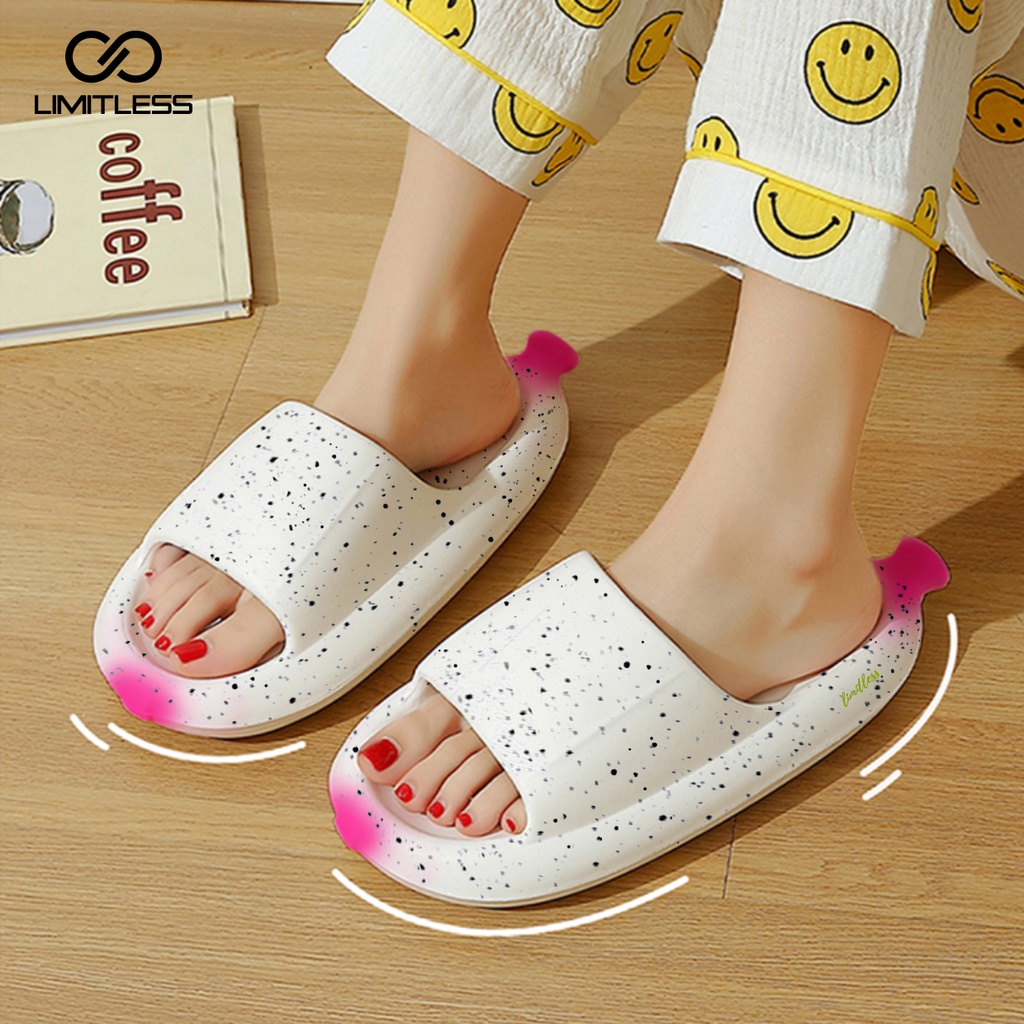 Sendal Pisang Selop Wanita Dewasa Terbaru Sandal Slop Banana Lucu Empuk Trendy Sandal Rumah Wanita Anti Slip Korean Style