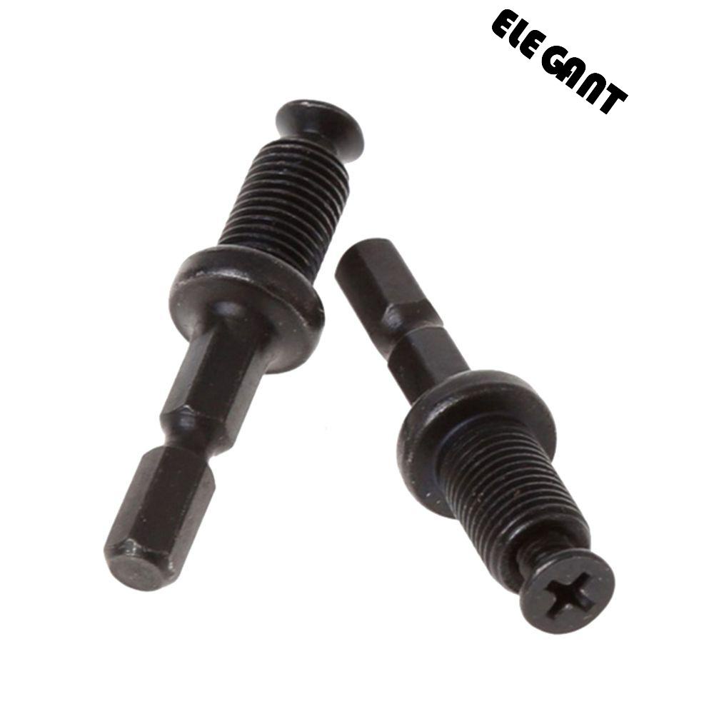 【 ELEGANT 】 Adaptor Chuck Bor Pas Sekrup Drat Hex 6mm/10mm Male1/4&quot;