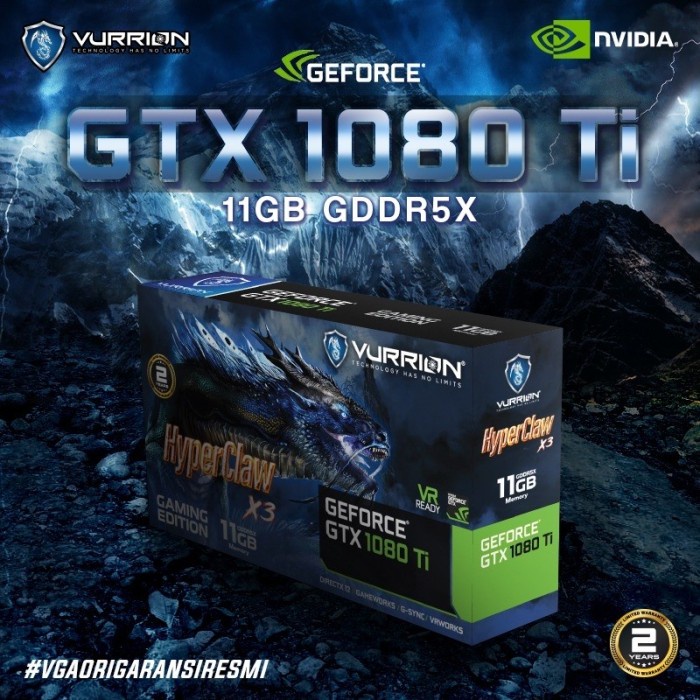 367COMP VGA VURRION GTX 1080 TI 11GB DDR5