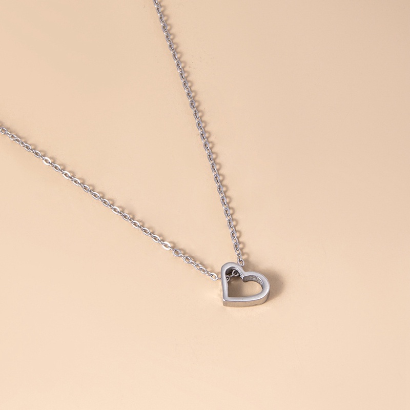 Kalung Stainless Steel Bulat Besar Lotus Liontin Rantai Choker Jewellery Fashion Necklace Untuk Wanita Perhiasan Hadiah Pesta