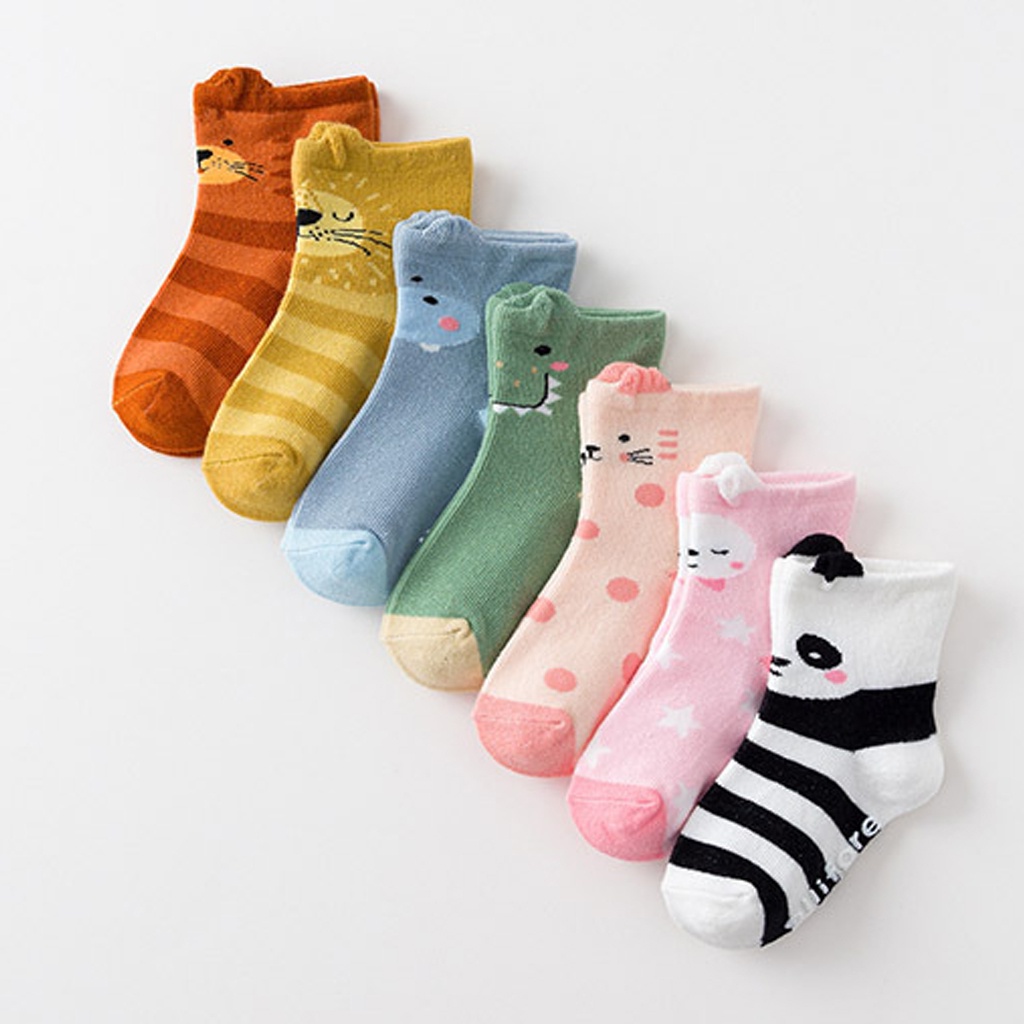 MurmerOfficial Kaos Kaki Anak Bayi Newborn Cute Animal Import Antislip / Kaos Kaki Bayi Baby Korea Lucu KK076