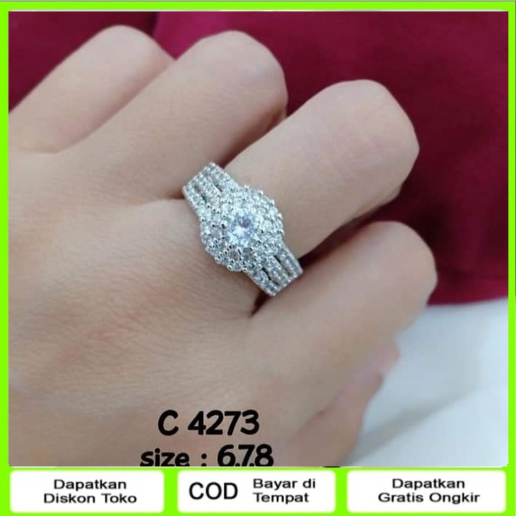 Cincin emas asli ada surat dari toko