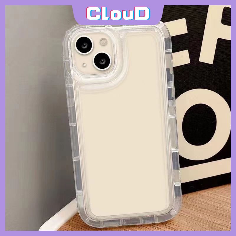 Ins Shockproof Clear Airbag Case for Realme C30 C21Y C25 C11 2020 C17 C1 C2 5 6i 5i 7i 5s 9i C35 C20 C25s C33 C3 C25Y C30S C11 2021 C12 C55 C15 Cute Transparent Soft TPU Back Cover