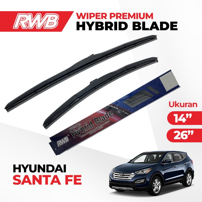 Wiper Mobil Hyundai Santa FE Sepasang