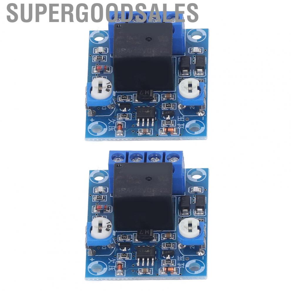 Supergoodsales 2PCS 12V  Undervoltage Control Board Power Off Protection Switch Module