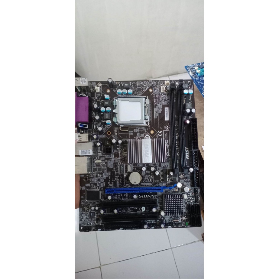 motherboard g41 ddr3 lga 775 merk msi