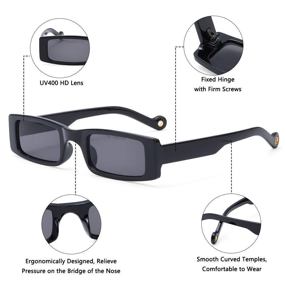 Lily Kacamata Hitam Wanita Untuk Fashion Perlindungan UV Eyewear Sun Glasses