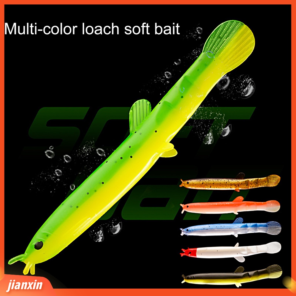 (In Stock) 5Pcs 6cm /1.4g Umpan Pancing Simulasi Kulit Hidup Warna Cerah Fleksibel Reusable Atraksi Ikan Universal Mini Buatan Loach Lembut Snakehead Umpan Peralatan Memancing