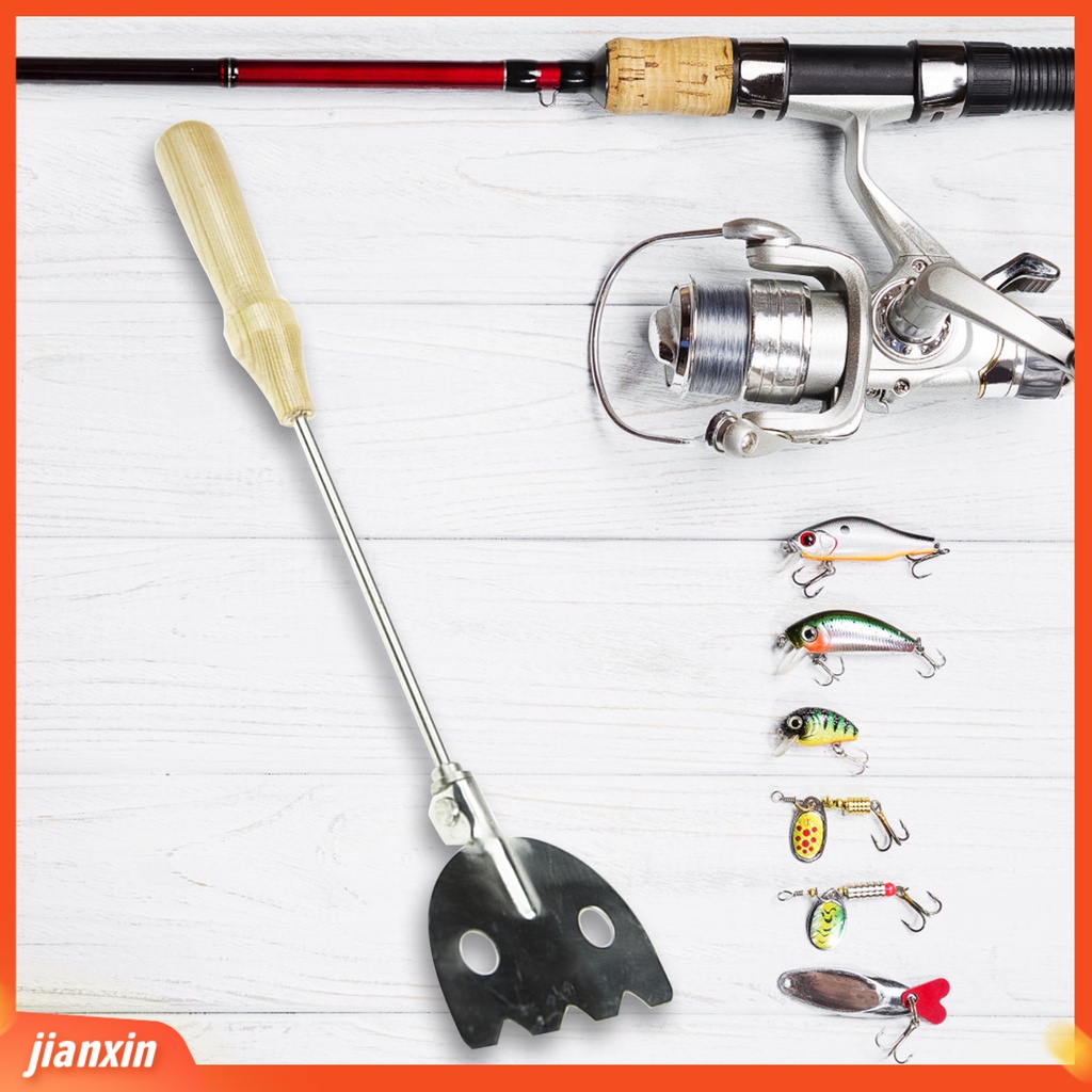 (In Stock) Sekop Pancing Non-slip Drainase Cepat Umur Panjang Sekop Umpan Udang Kokoh Bermanfaat Untuk Angling