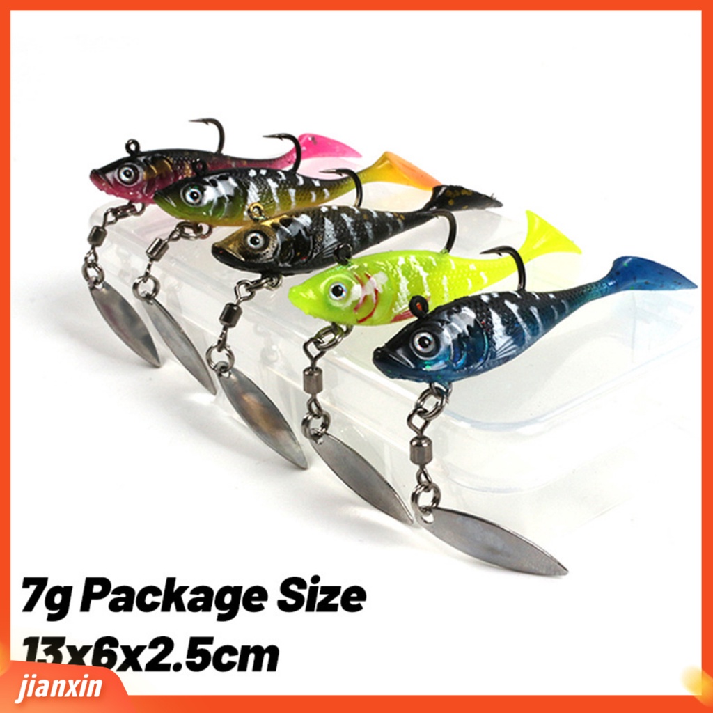 (In Stock)7 /23 /42g Umpan Lembut Memancing Mirip Hidup Menggoda Simulasi Hidup Bentuk Ikan Treble Hooks Soft Lure Untuk Pecinta Memancing
