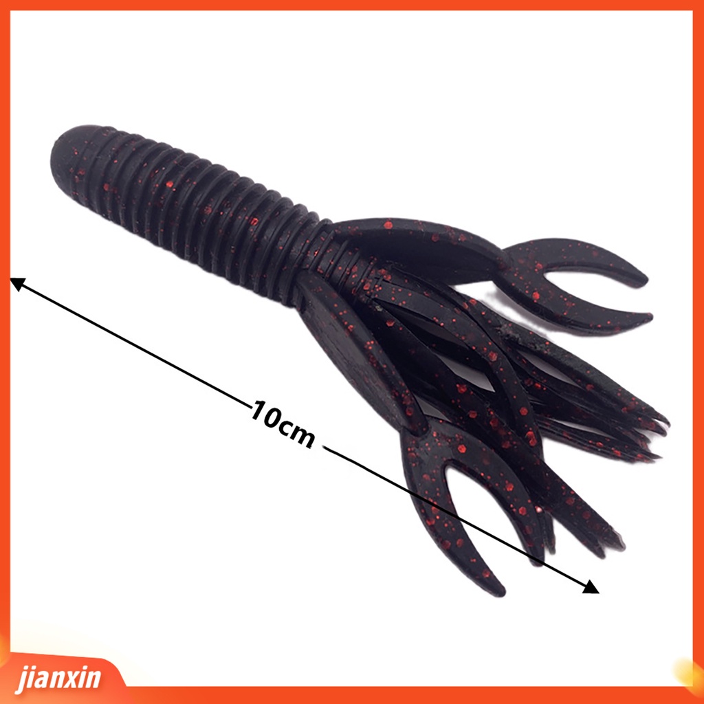 (In Stock) 10 cm /9g Universal Umpan Lembut Simulasi Berbentuk Udang Profesional Umpan Palsu Lembut Perlengkapan Memancing