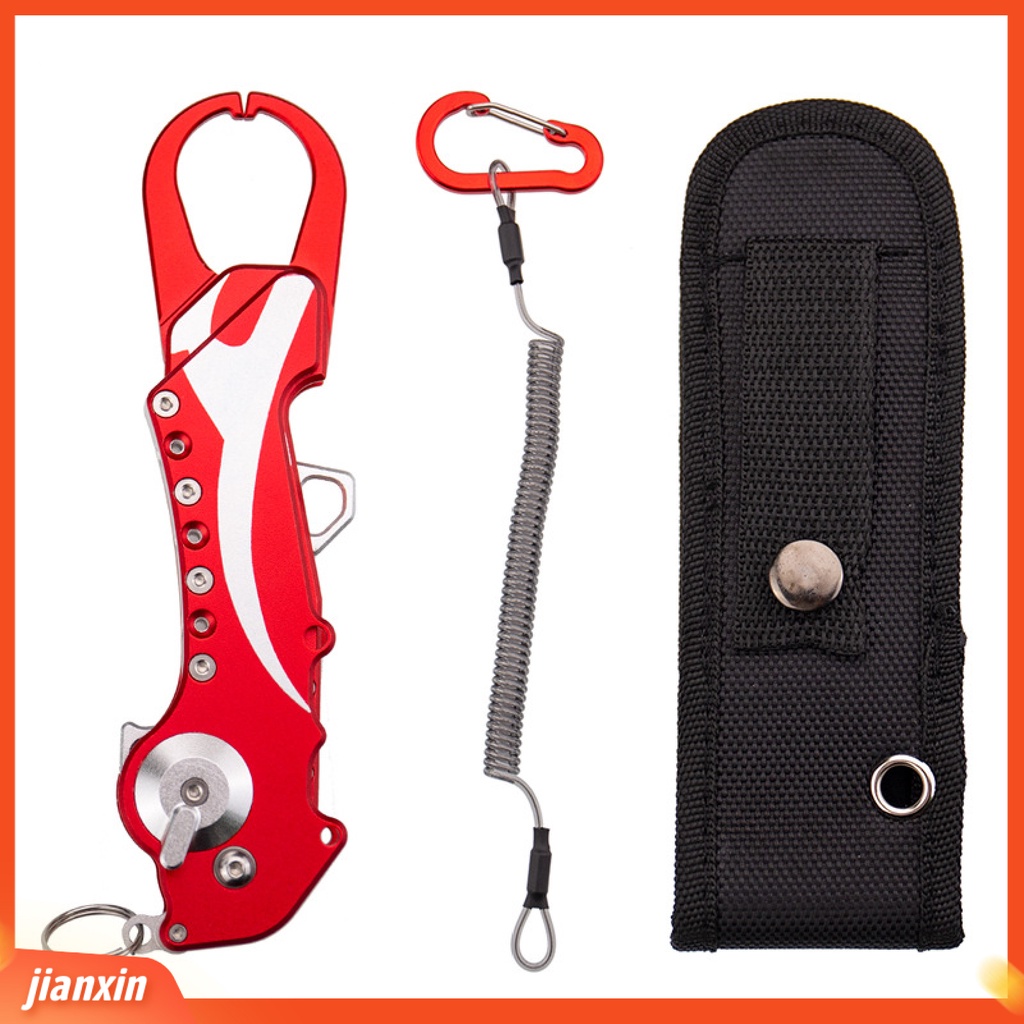 (In Stock) Fishing Grip Nonslip Tang Ikan Portabel Bahan Aluminium Alloy Tahan Lama Untuk Outdoor