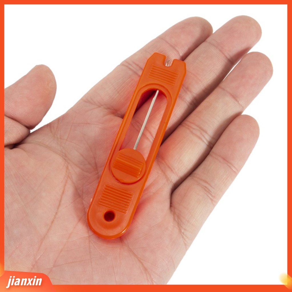 (In Stock) Bait Needle Retractable Portable Orange Dengan Hook Drop Delivery Carp Bait Needle Untuk Outdoor Angling