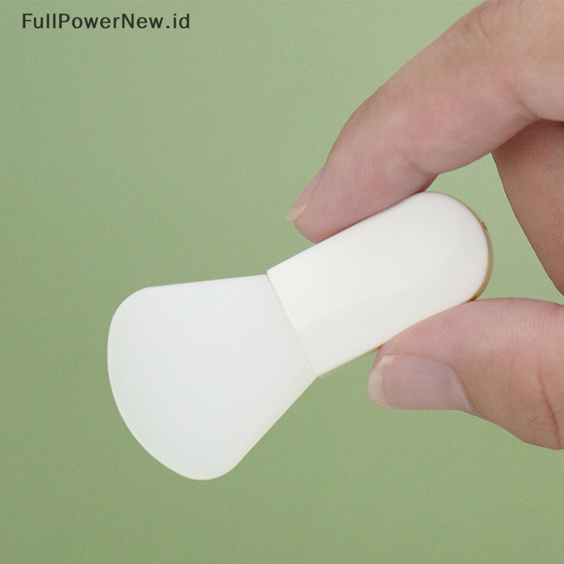 Power 1Pcs Kuas Makeup Profesional Kuas Masker Wajah Gel Silikon DIY Alat Kosmetik ID