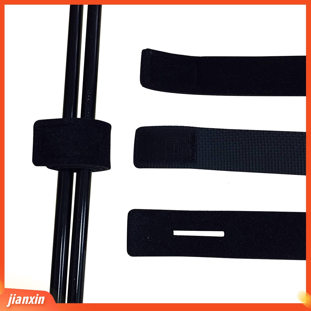 (In Stock) 2Pcs Pancing Tie Tackle Strap Belt Wrapping Band Pack Tiang Holder Penyimpanan