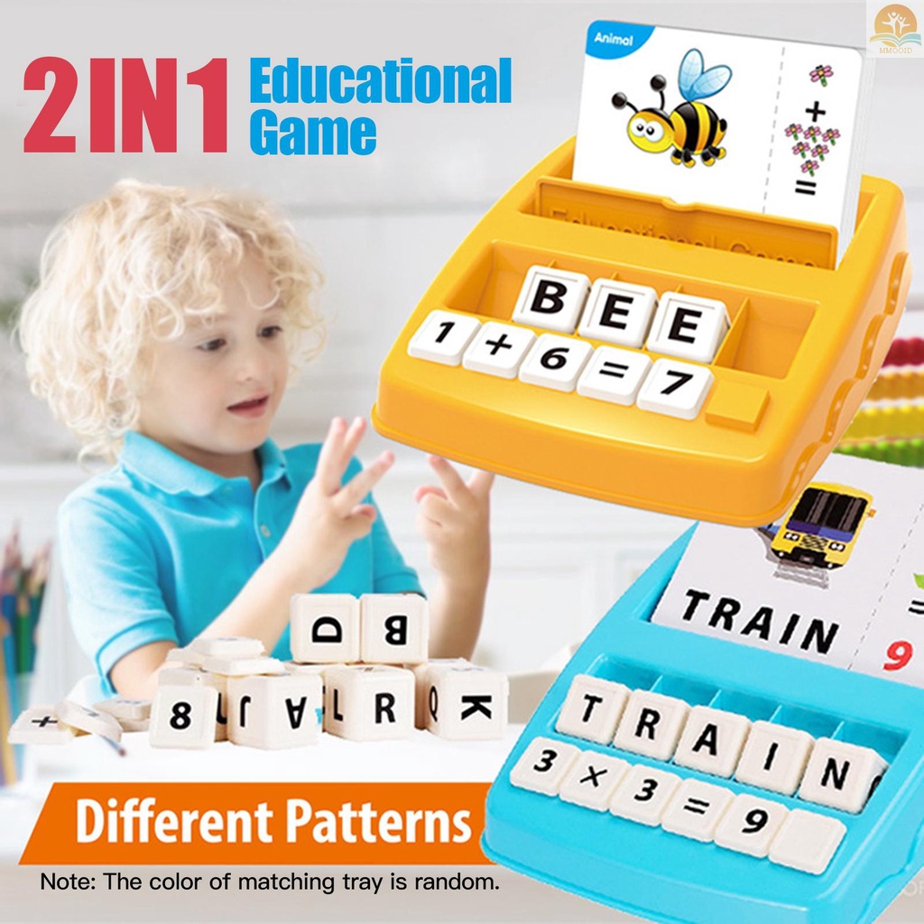 In Stock 2in1 Senada Huruf Game Angka Matematika Menghitung Alfabet Kata Ejaan Pengenalan Objek Mainan Belajar Edukasi Presekolah Hadiah Ulang Tahun Untuk Anak Perempuan Cowok Usia 3th