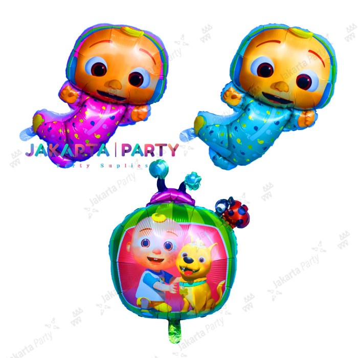 Balon Karakter Bayi Baby Jhon / Balon Karakter Semangka Baby Jhon