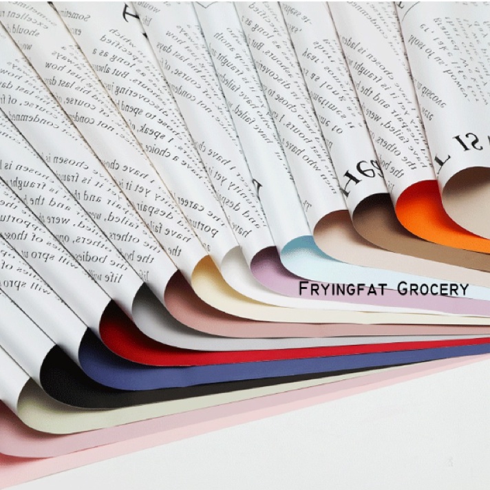 

(5 Lembar) Kertas Bunga 2 Sisi Artikel Ukuran 58*58 cm Harga Per 5 Lembar