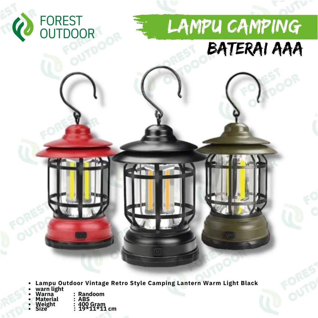 lampu camping lampu outdoor - / BATRAI AAA / lampu tenda camping outdoor - lampu camping baterai (AA