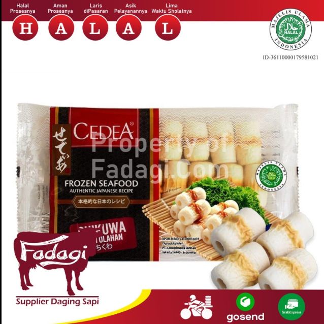 

CEDEA Chikuwa Tray (500 gr)