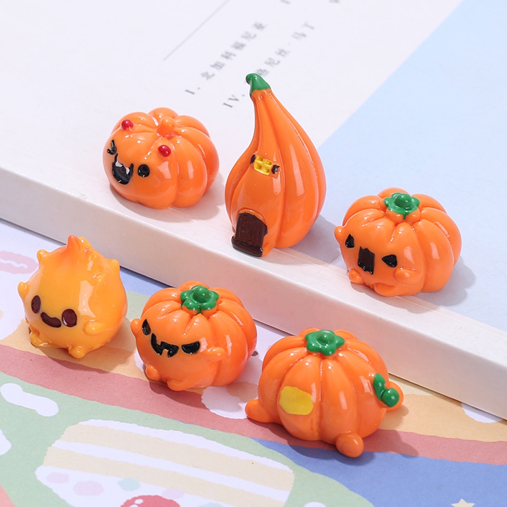 Populer Miniatur Halloween Kelelawar Labu Hantu Spider Resin Dekorasi Liontin Kreatif Lucu DIY Pria Gantungan Kunci Aksesoris Hadiah Untuk Anak Kartun Mainan Untuk Ponsel, Tas Wanita