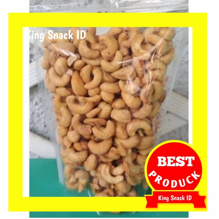 

✨Ready Stok✨ - 1Kg Kacang Mede 2 Varian Rasa (Asin & Tawar) Mente Super Oven Panggang - Asin