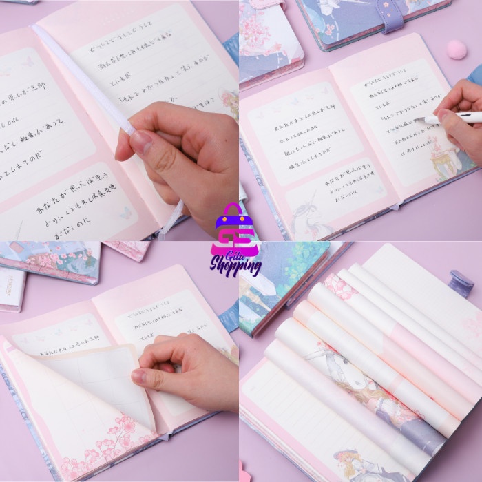 

Magnetic Notebook Diary BFF Unicorn / Jurnal agenda Buku tulis - 1616 - A