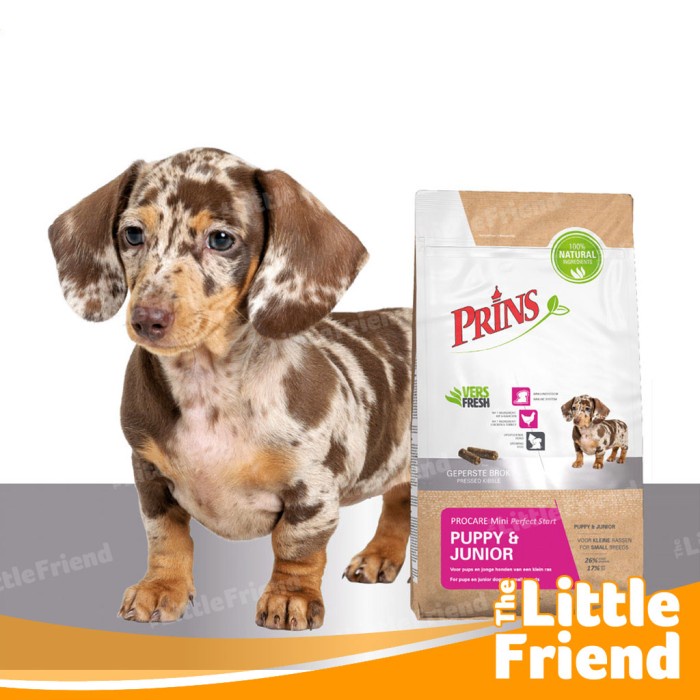 Makanan Kibble Anjing Kecil PRINS MINI PUPPY JUNIOR PERFECT START