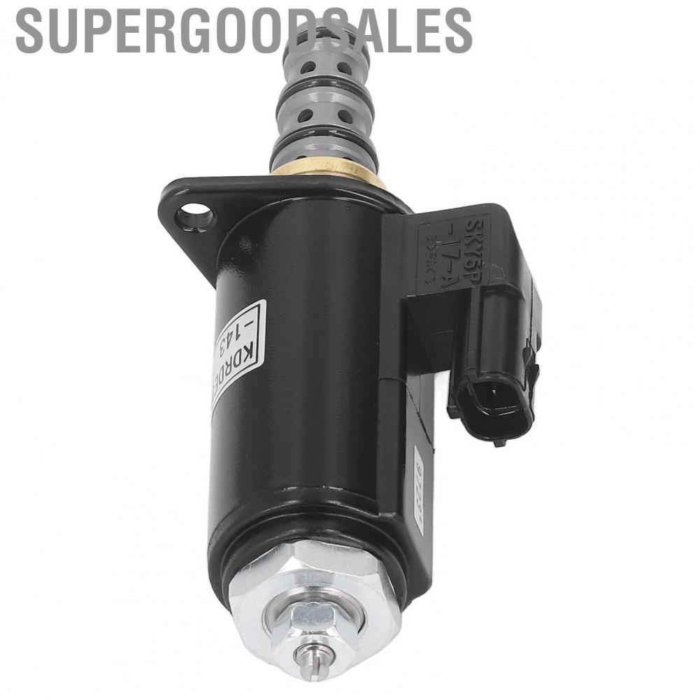 Supergoodsales Excavator Solenoid Valve  Durable Hydraulic Pump YN35V00054F1 Alloy Steel for Replacement