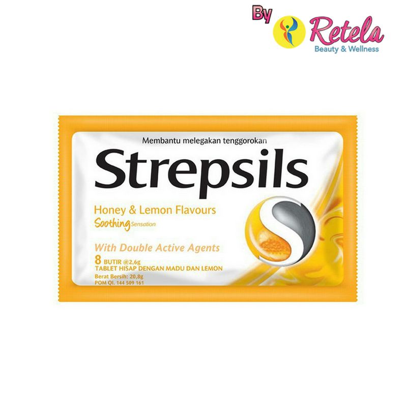 

Strepsil Honey Lemon 8 Tablet Hisap