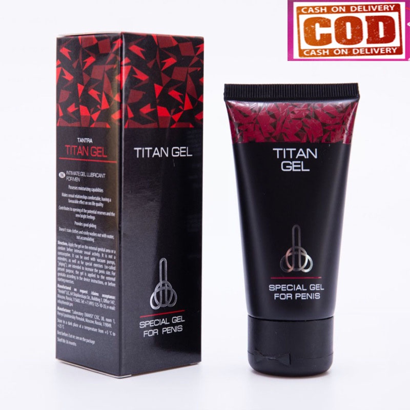 FNE003 (Bayar Di Tempat berlakuCOD)TITAN Versi Merah Pembesaran Cream Gel Provokatif Asli Sirkulasi 