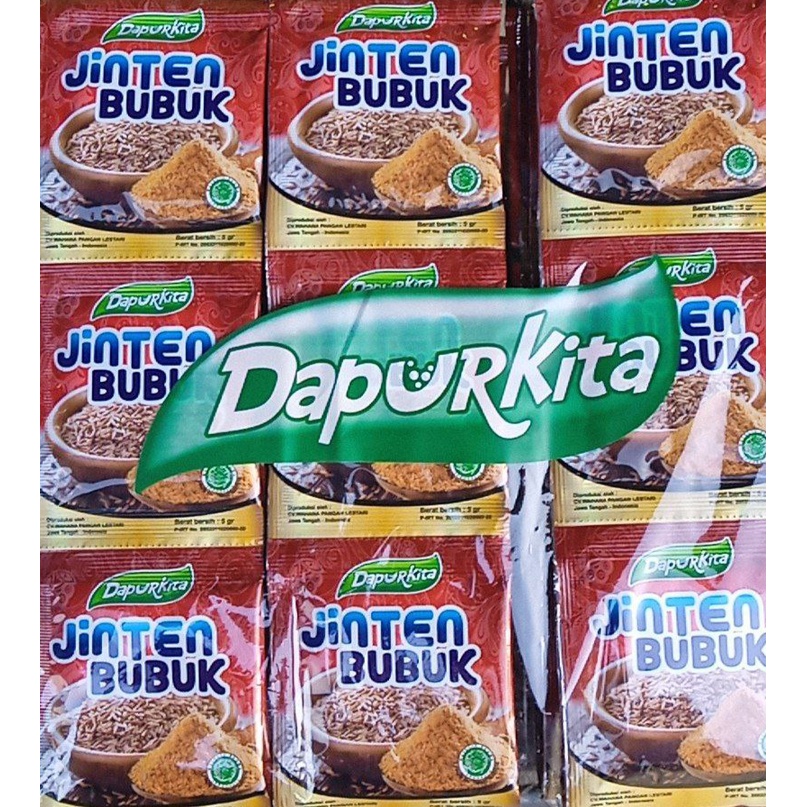

Dapur Kita JINTEN BUBUK 1 pack isi 72 sachet