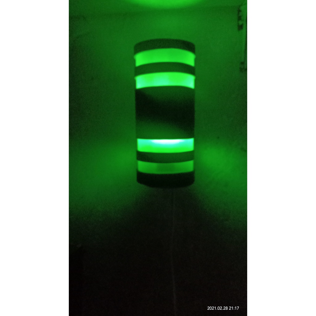 Lampu Hias Dinding Tembok Tempel Kamar Teras Tiang Rumah Minimalis Ukir LED