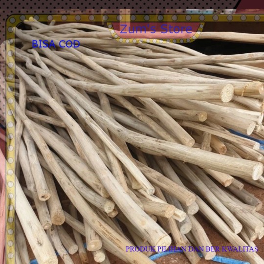 RANTING KAYU JATI~BAHAN KERAJINAN~RANTING JATI MACRAME~100 CM