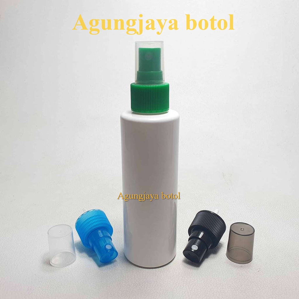 Botol Plastik 150 Ml Tabulor Putih Tutup Spray / Botol Plastik Spray / Botol Spray / Botol Face Mist