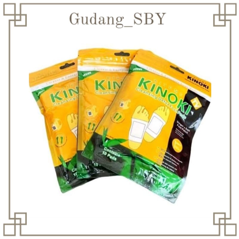 

( GA ) Koyo Kaki KINOKI Gold Terapi Kolesterol Rheumatik Pegal Pegal isi 10pc