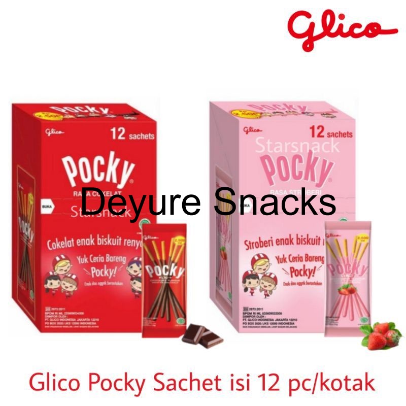 

Pocky Box isi 12 (rasa coklat & Strawberry)