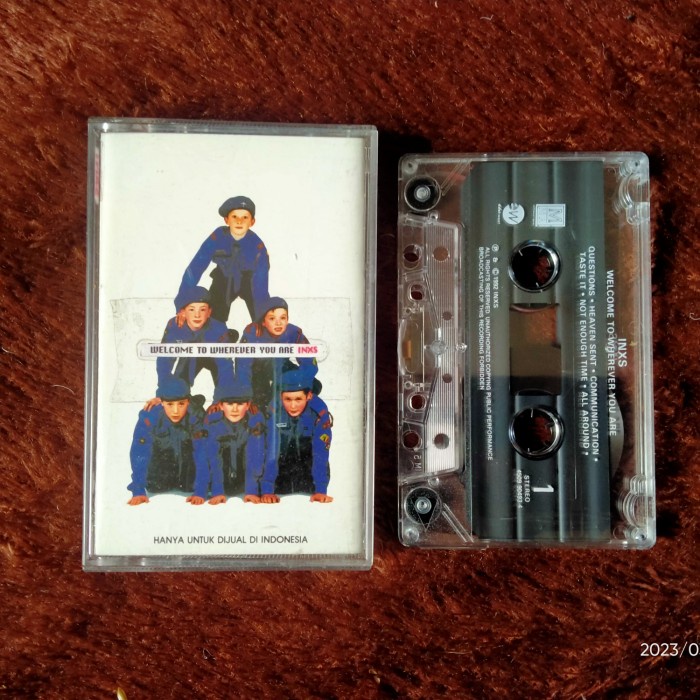 KASET PITA INXS WELCOME TO WHEREVER YOU ARE