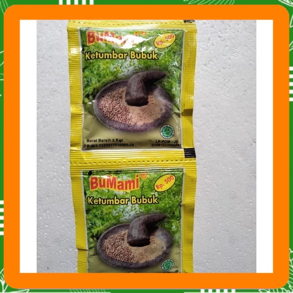 

Bumami ketumbar bubuk 5 gram x 13 Best Seller