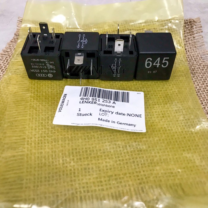 Relay VW Audi Relay Kaki 4 Volkswagen Audi Original