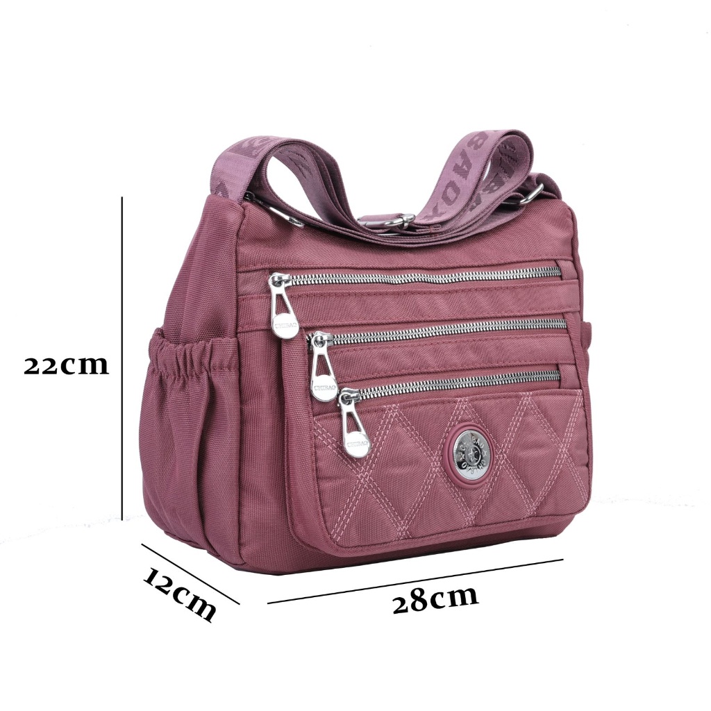 TAS FASHION SLEMPANG WANITA TAS CHIBAO TERBARU TAS SELEMPANG WANITA  BESAR CHIBAO AUTHENTIC  / CB 17133