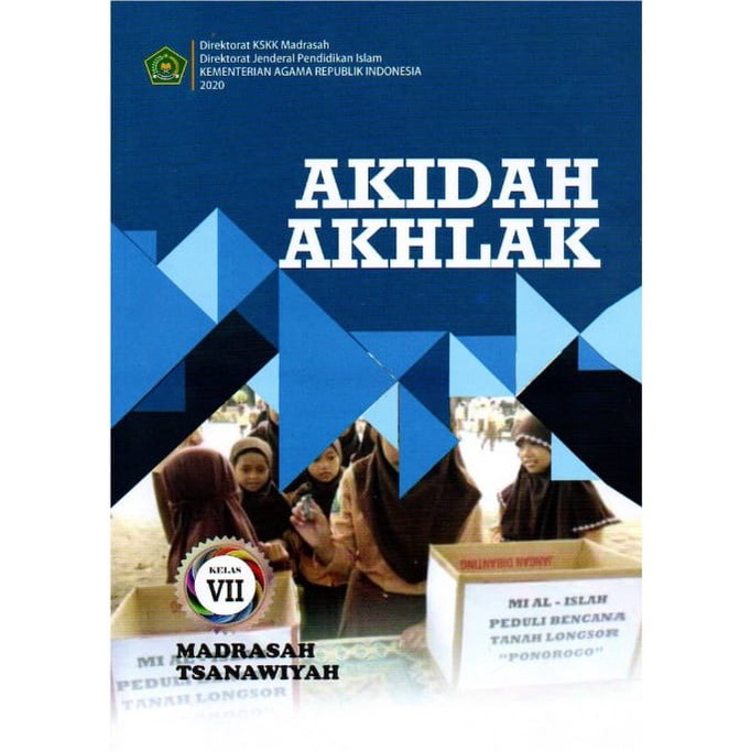 Buku Aqidah Akhlak KSKK MTS KEMENAG kelas 7