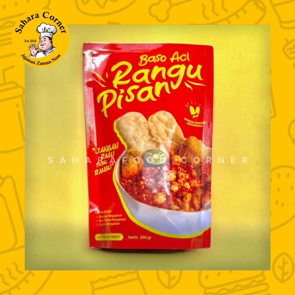 

Baso Aci Rangu Pisan / Boci Isi Tulang Rangu/ Rangu Pisan kuah rempah