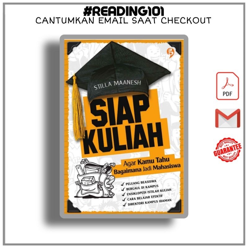 

(Indonesia) SIAP KULIAH: Agar Kamu Tahu Bagaimana Jadi Mahasiswa