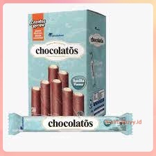 

Chocolatos Vanilla Flavour ( isi 20 pcs @14gr )