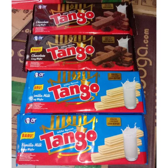 

TANGO WAFER 110GR RASA VANILLA dan coklat