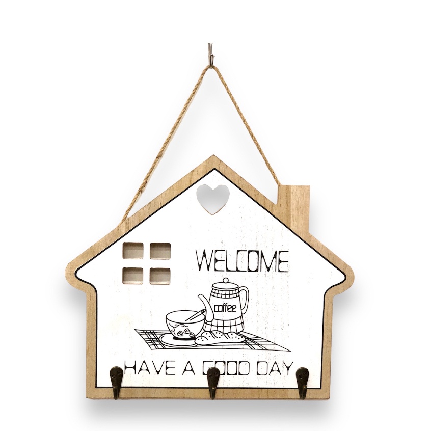 Kapstok Import Kait 3 Gantungan Multifungsi/ Capstock Kait 3 Vintage Aesthetic Welcome Home Dekorasi