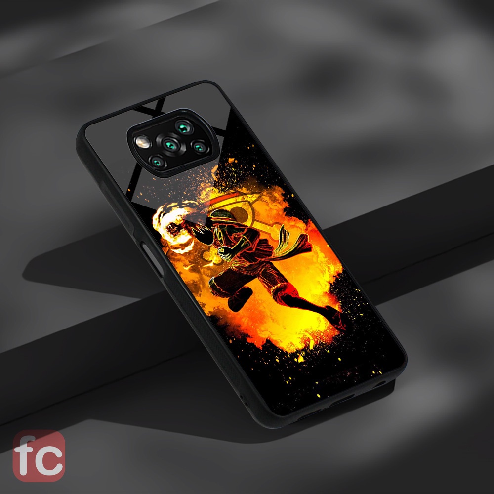 Custom Case Glossy Poco X3 Pro Nfc |FR44| Poco x3 Tpu Efek Kaca Anime One Piece