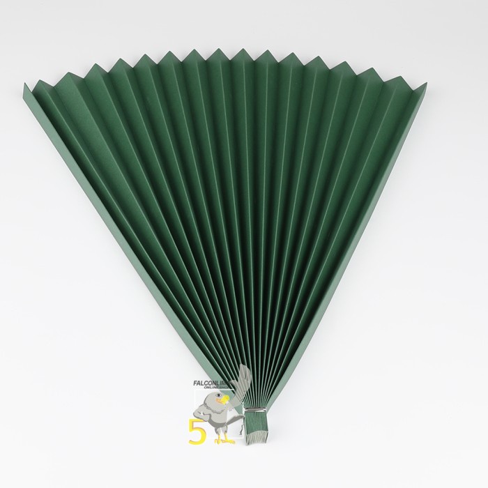 PROMO TERBATAAS Props Dekor Foto / Alas foto / background paper Photo Tema Kipas Part3 - Hijau Tua